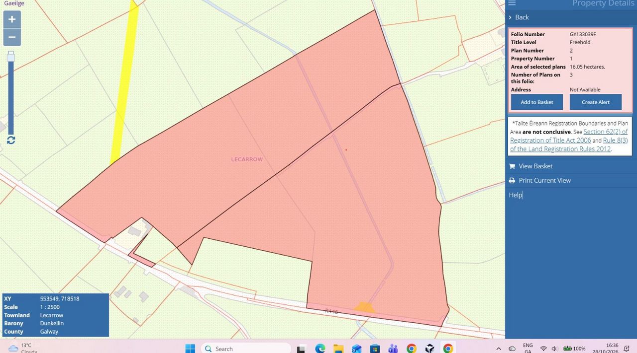 Lecarrow, Craughwell, Co. Galway - 