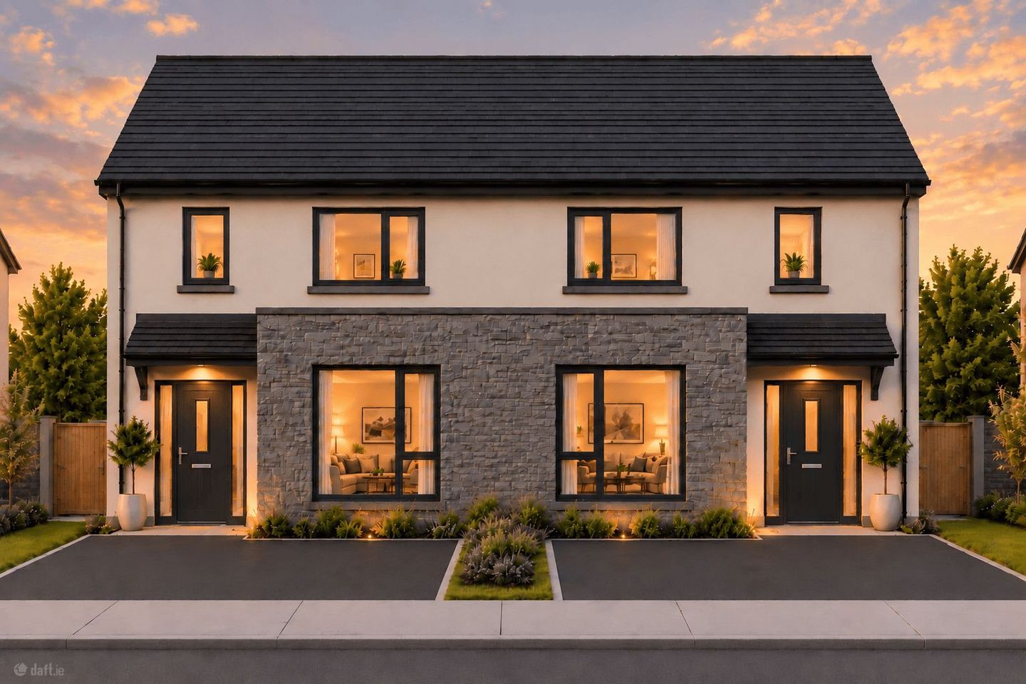 Type B 3 Bedroom Semi Detached , Droim Riasc, Tulla, Co. Clare