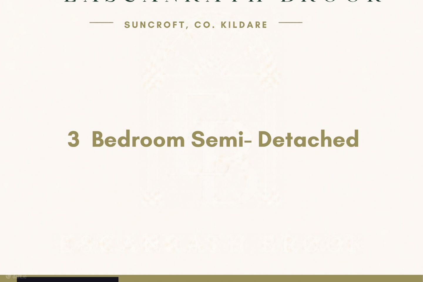 3 Bed Semi Detached Type B, Eascanrath Brook, Suncroft, Co. Kildare