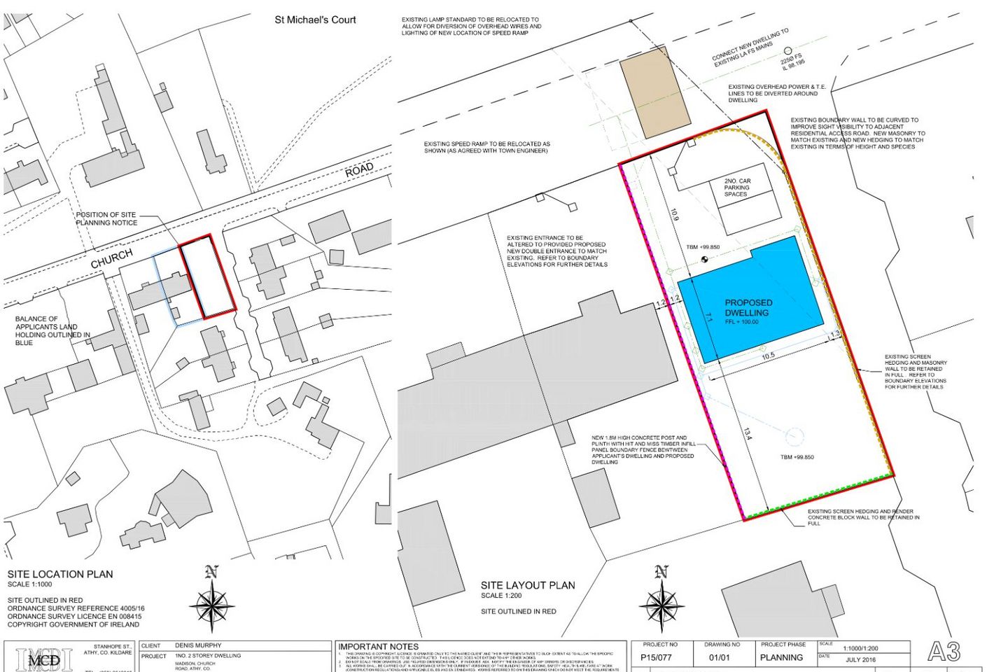 Madison and site ,  Church Road, Athy, Co. Kildare, R14VF62