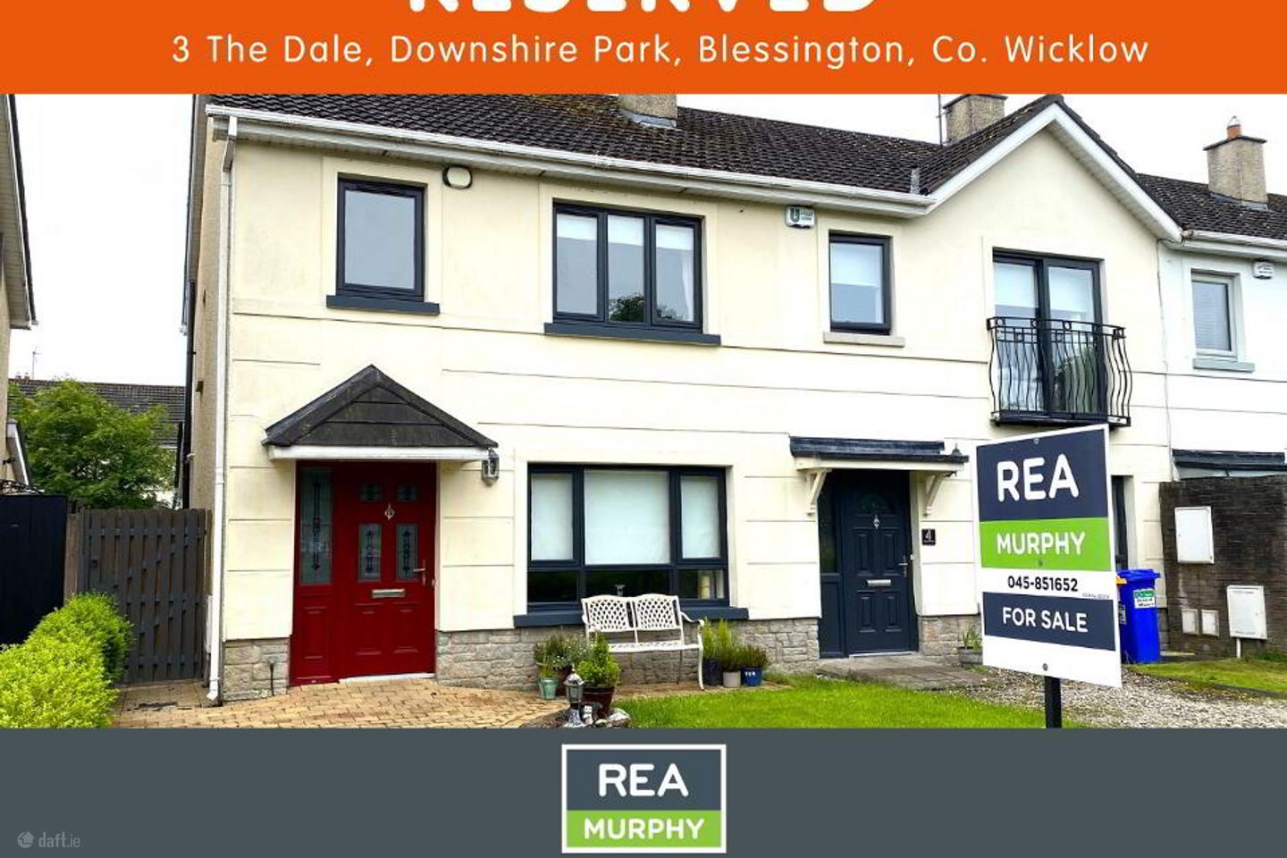 3 The Dale, Downshire Park, Blessington, Co. Wicklow, W91T996