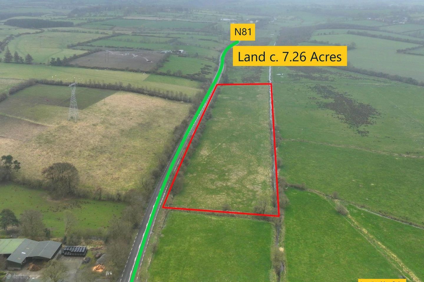 Land C. 7.26 Acres/ 2.94 Hectares, Mullycagh Upper, Dunlavin, Co. Wicklow