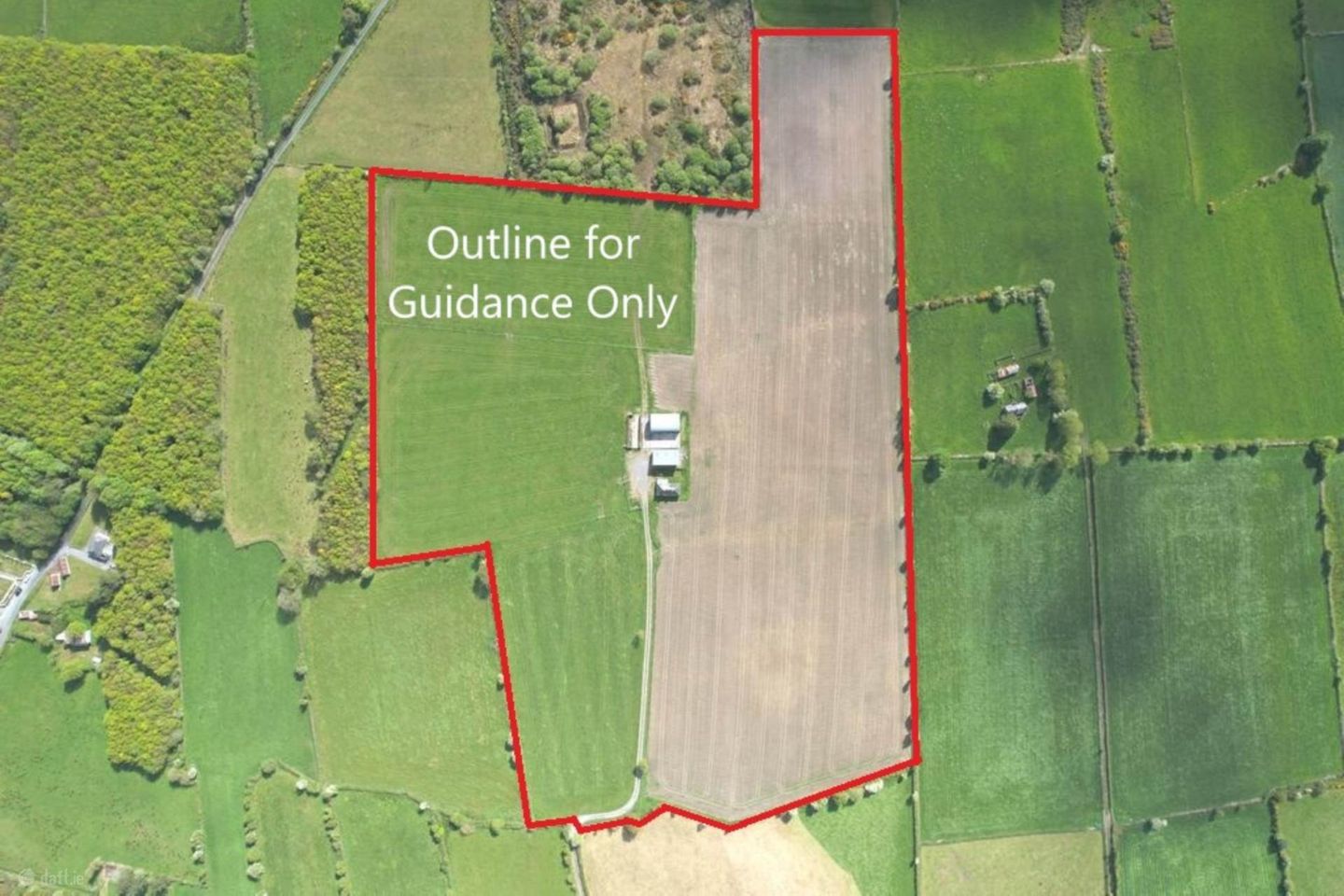 C. 24.12 Acres With Farm Buildings & Cottage, Carrowntober East, Kilkerrin, Co. Galway, H53D998