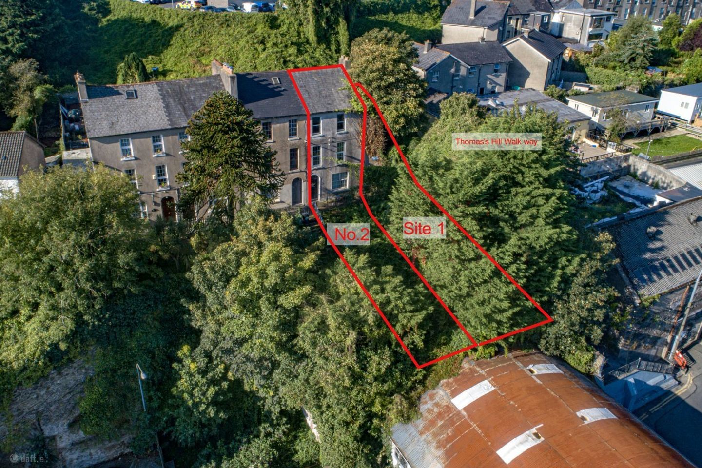 Site No. 1 and House, 2 King's Terrace, X91D27X