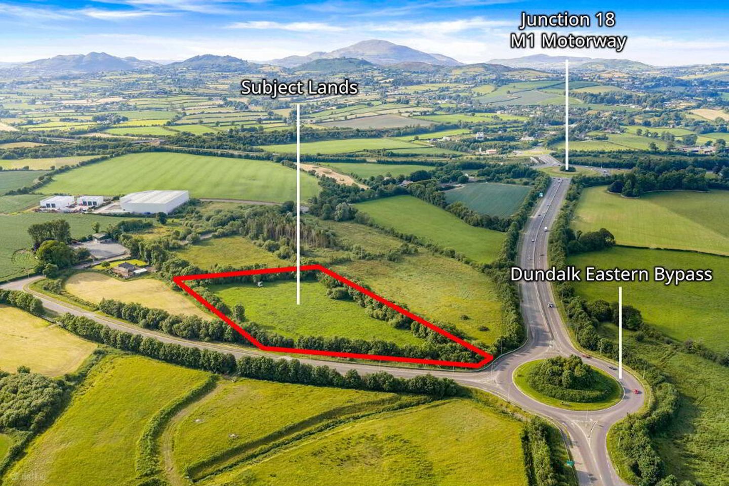 C.1.78 Hectares High-Profile Strategic Landholding, At Junction 18, M1 Dundalk Eastern Bypass, Co. Louth