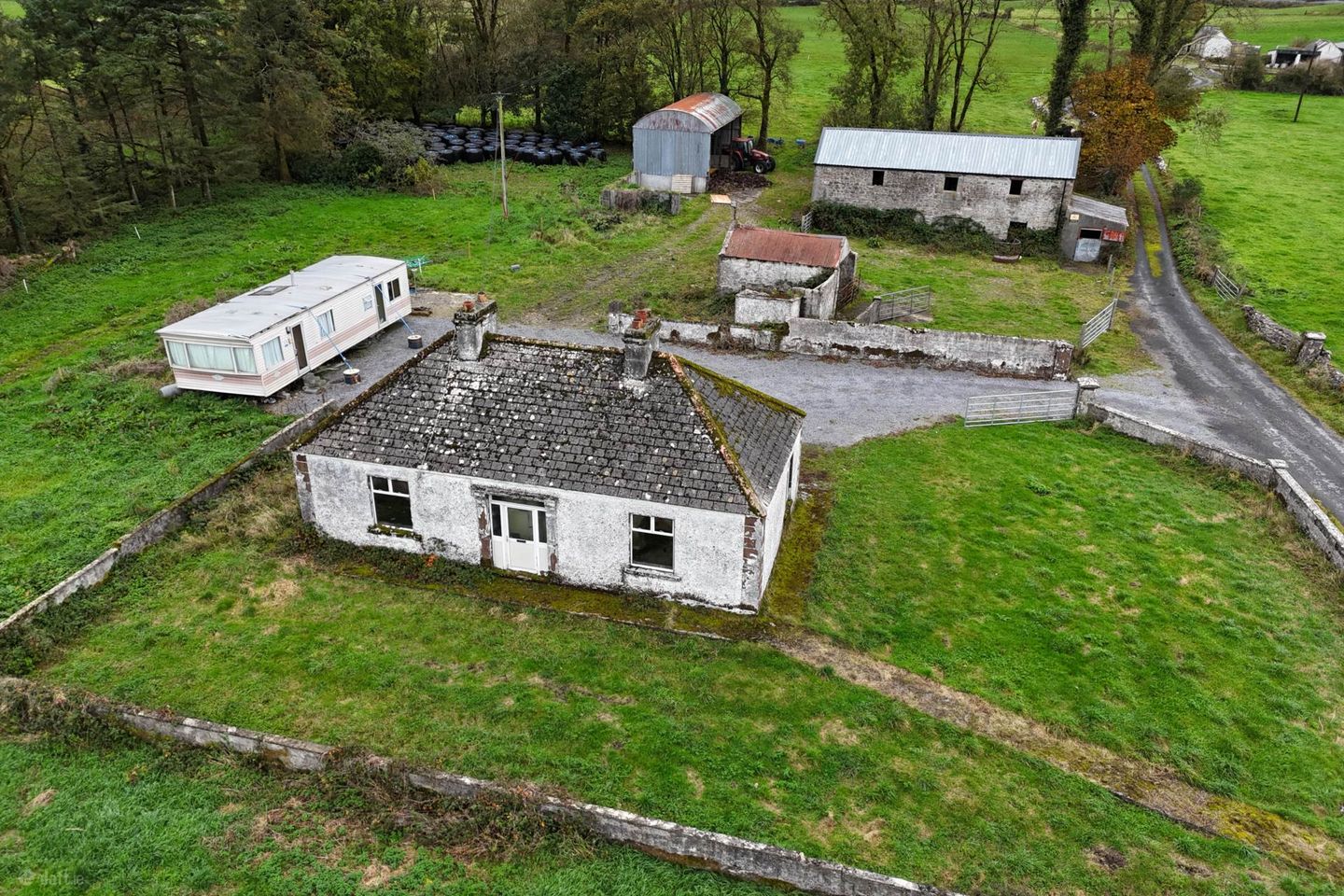 Residence & Outbuildings On C. 8.20 Acres, Shannagh More, Glenamaddy, Co. Galway, Glenamaddy, Co. Galway, F45XR67
