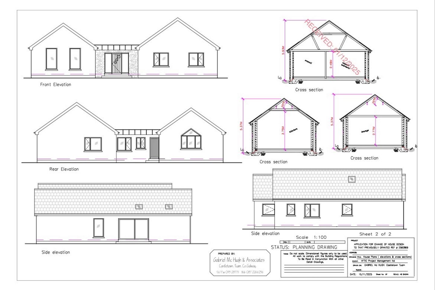 Site With FPP Beagh More, Belclare, Caherlistrane, Co. Galway, H54AK29