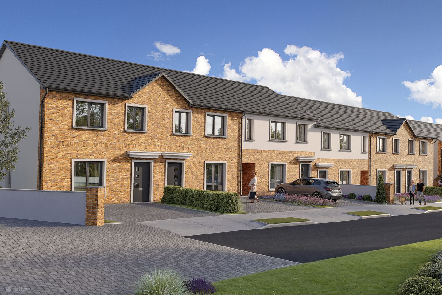 3 Bedroom Mid Terraced, Dargan Woods, Dargan Woods, Borris Road, Portlaoise, Co. Laois
