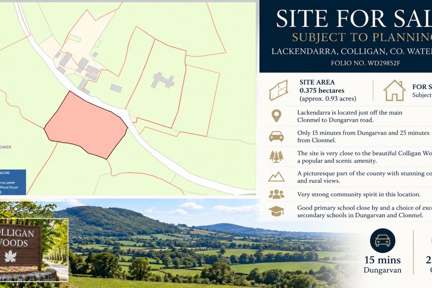 LACKANDARRA, COLLIGAN, Dungarvan, Co. Waterford