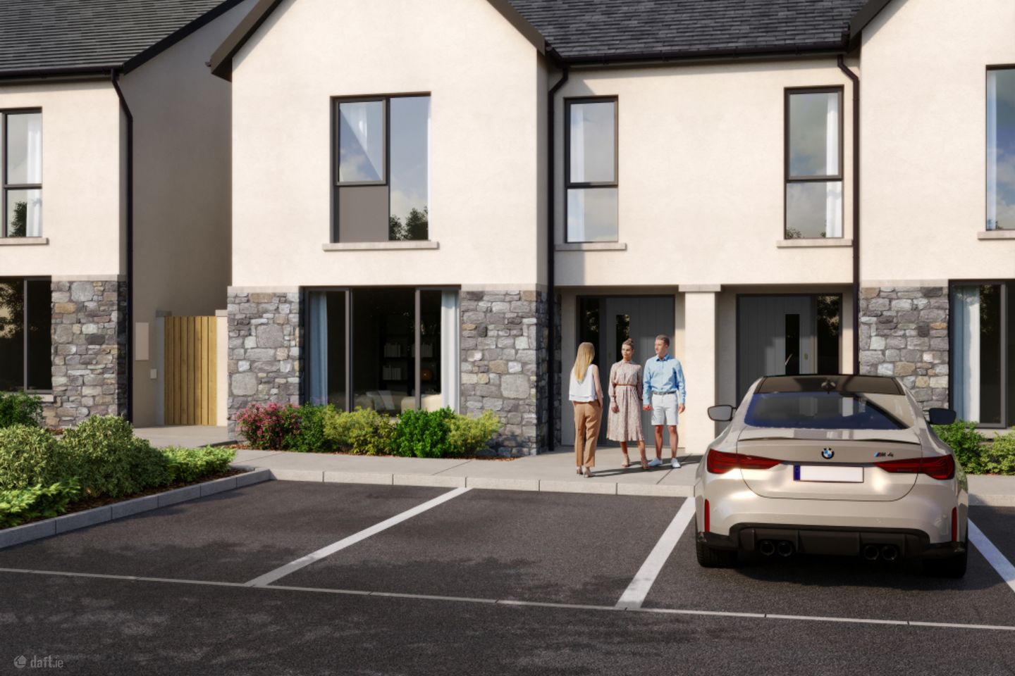 4 Bed Semi Detached, Garran Choill Darach, Oranmore, Co. Galway