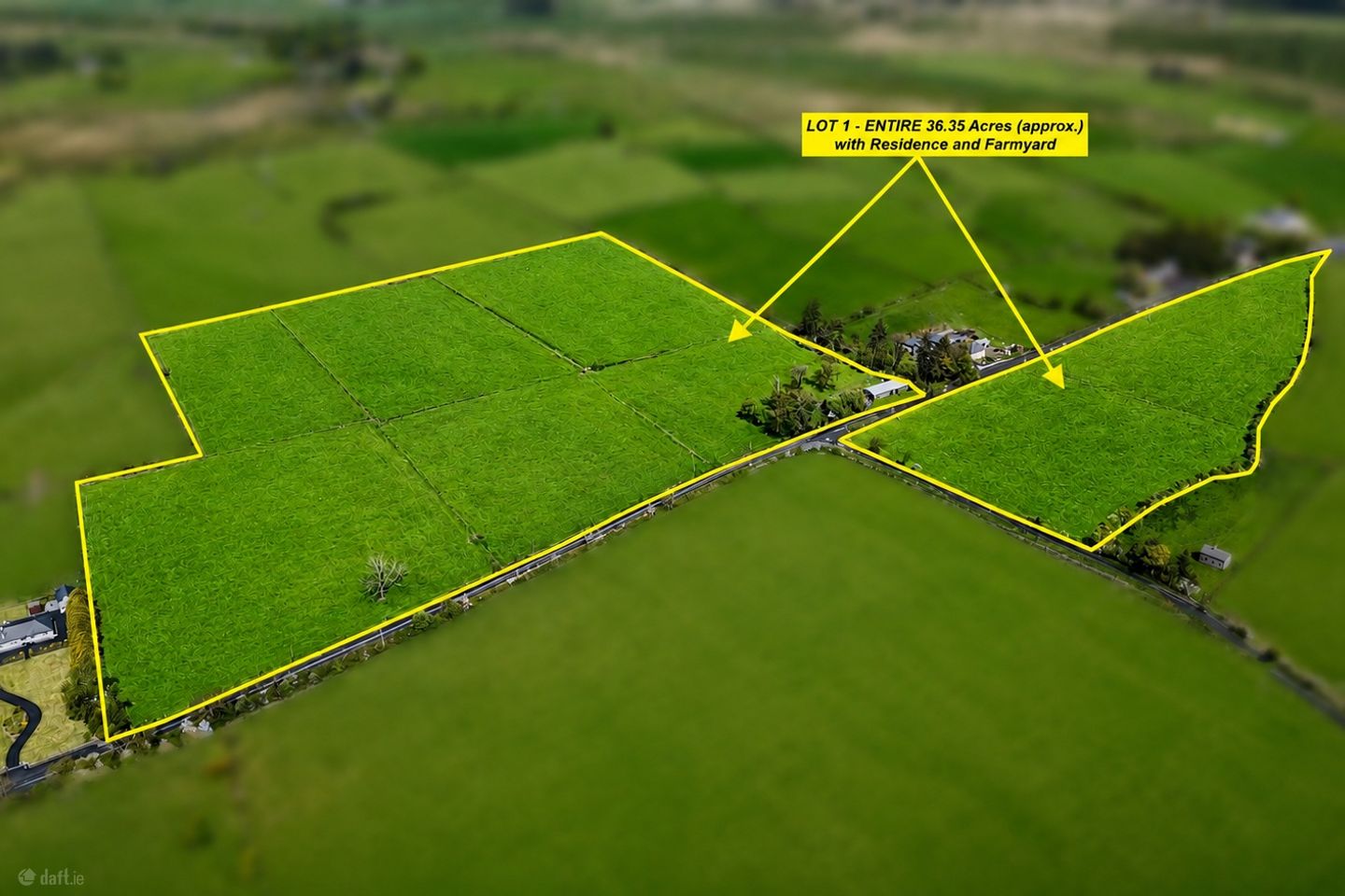36.35 Acres (approx.) Residential Farm at Castleplunkett, Castlerea, Co. Roscommon
