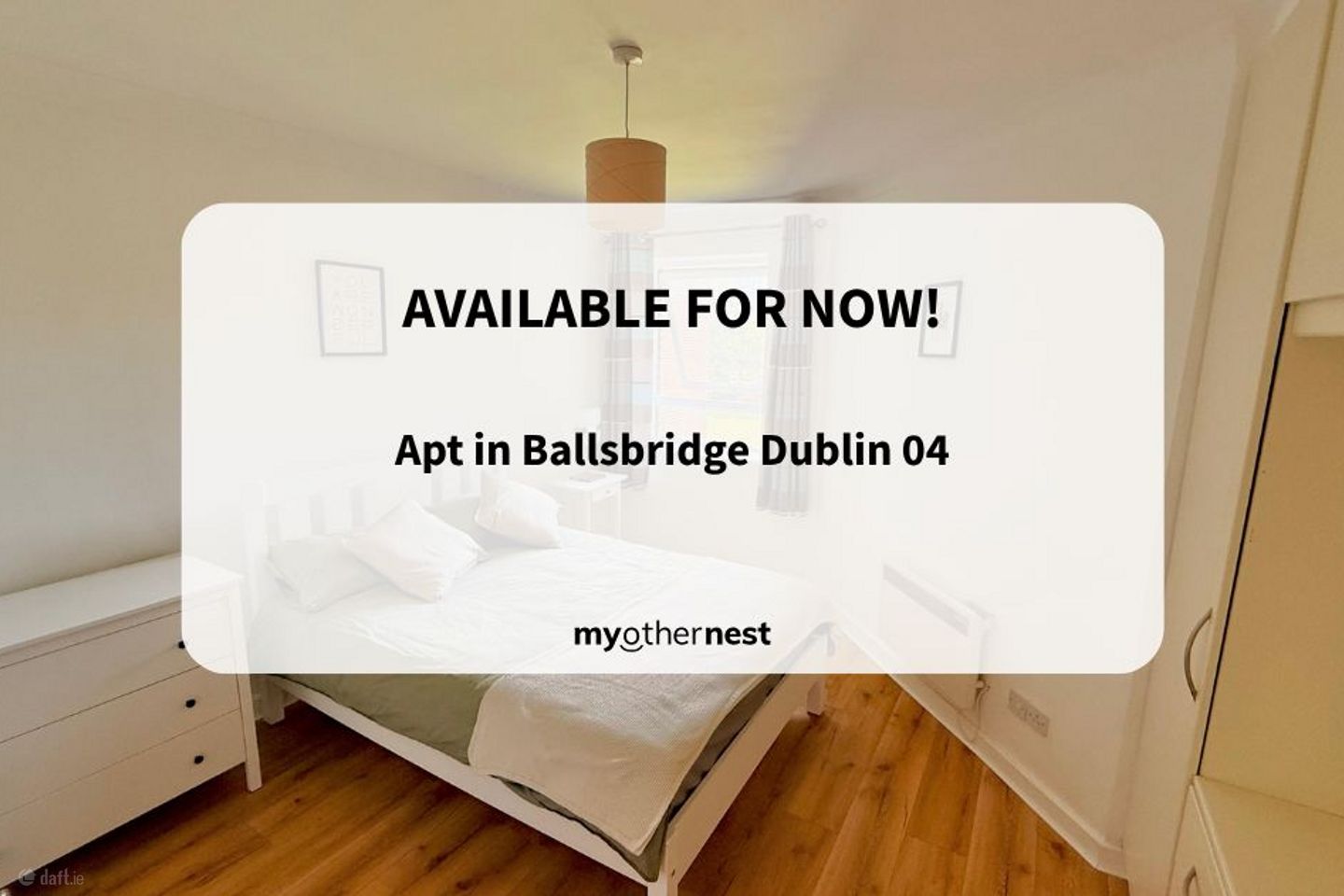 Looking for a double bedroom in a apartment in Ballsbridge, Dublin 4?, Sandymount, Dublin 4
