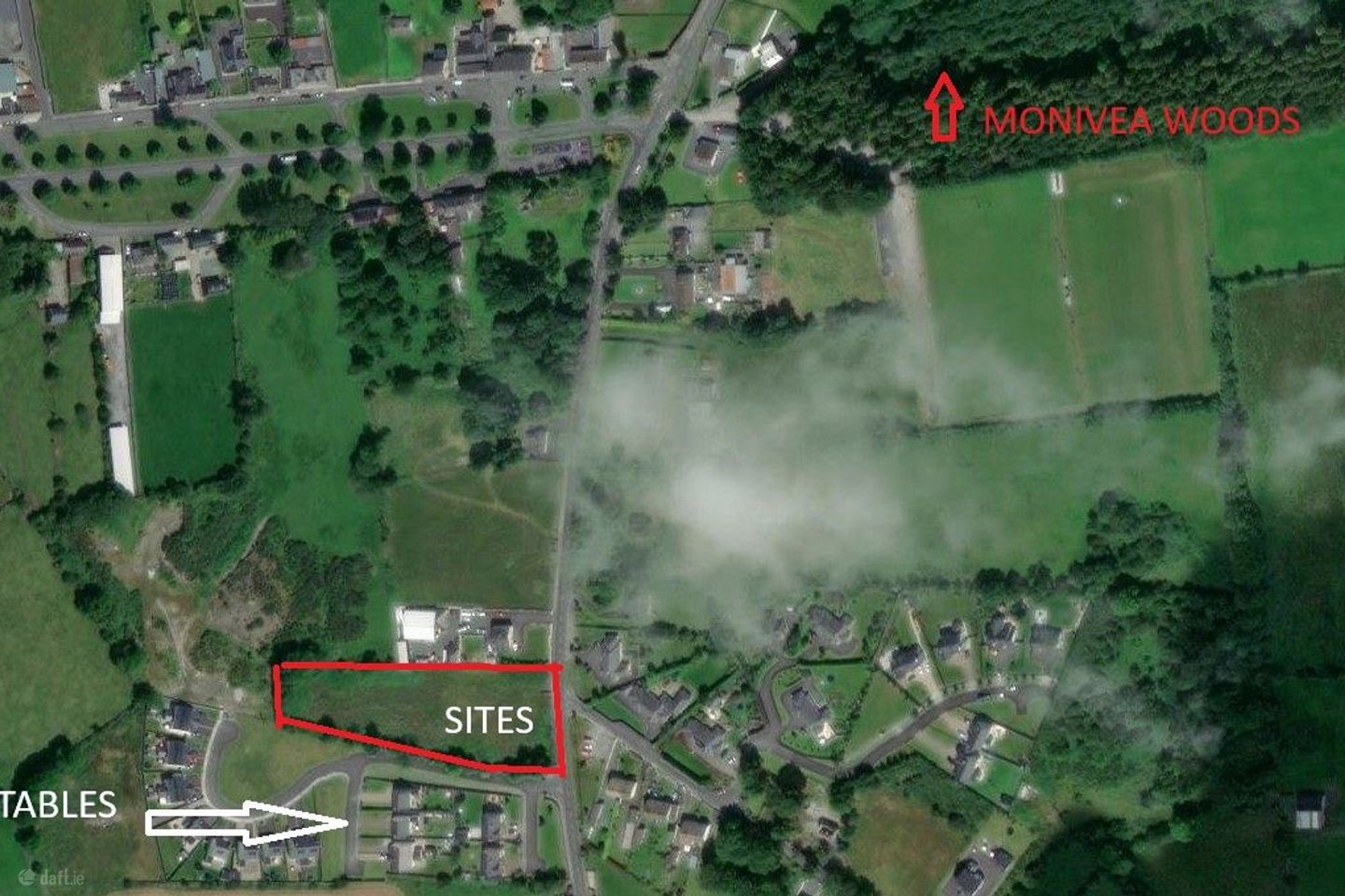 Site at Monivea village, Monivea, Co. Galway