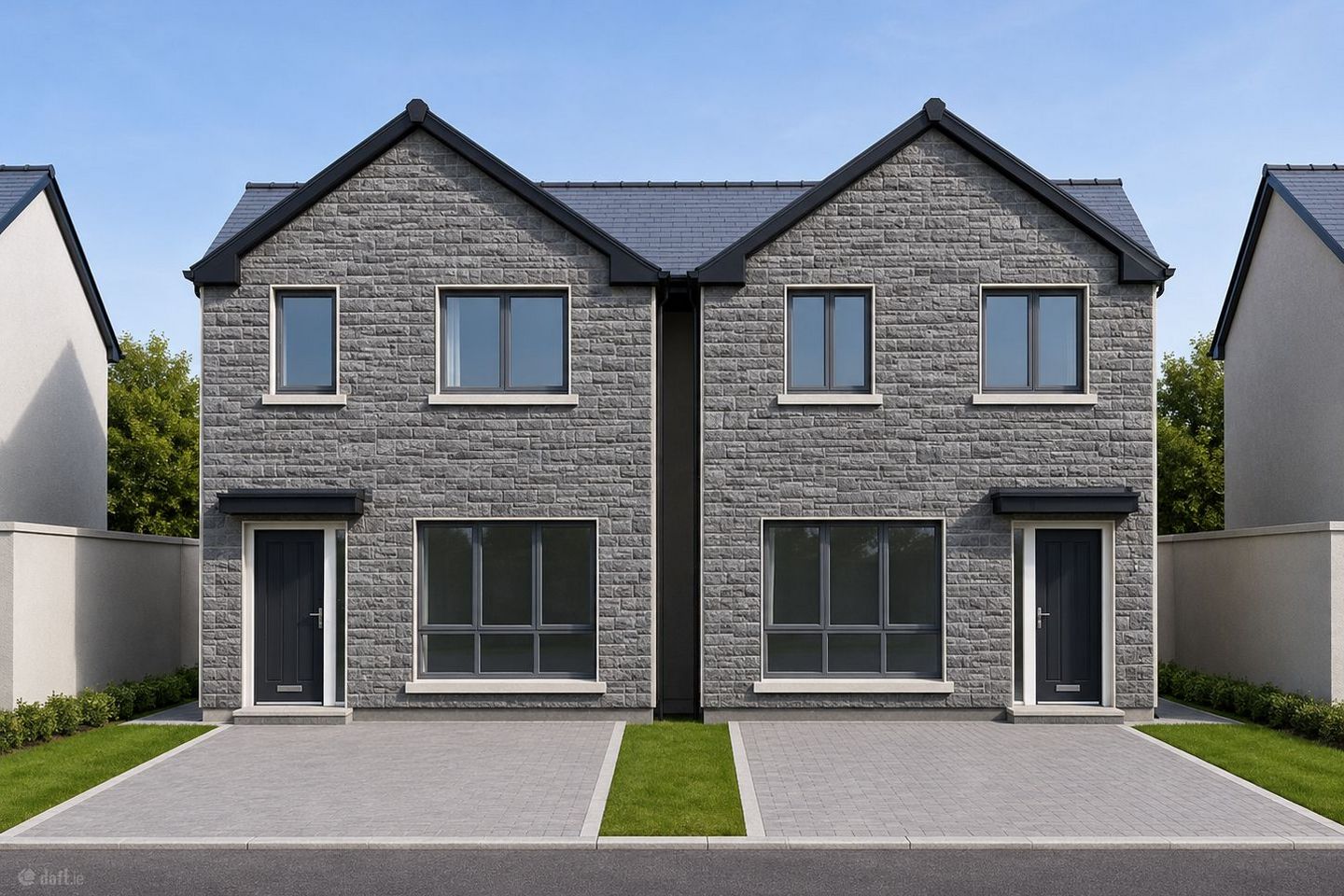 Type B. Four Bedroom Semi Detached, College View, Castlebar, Co. Mayo