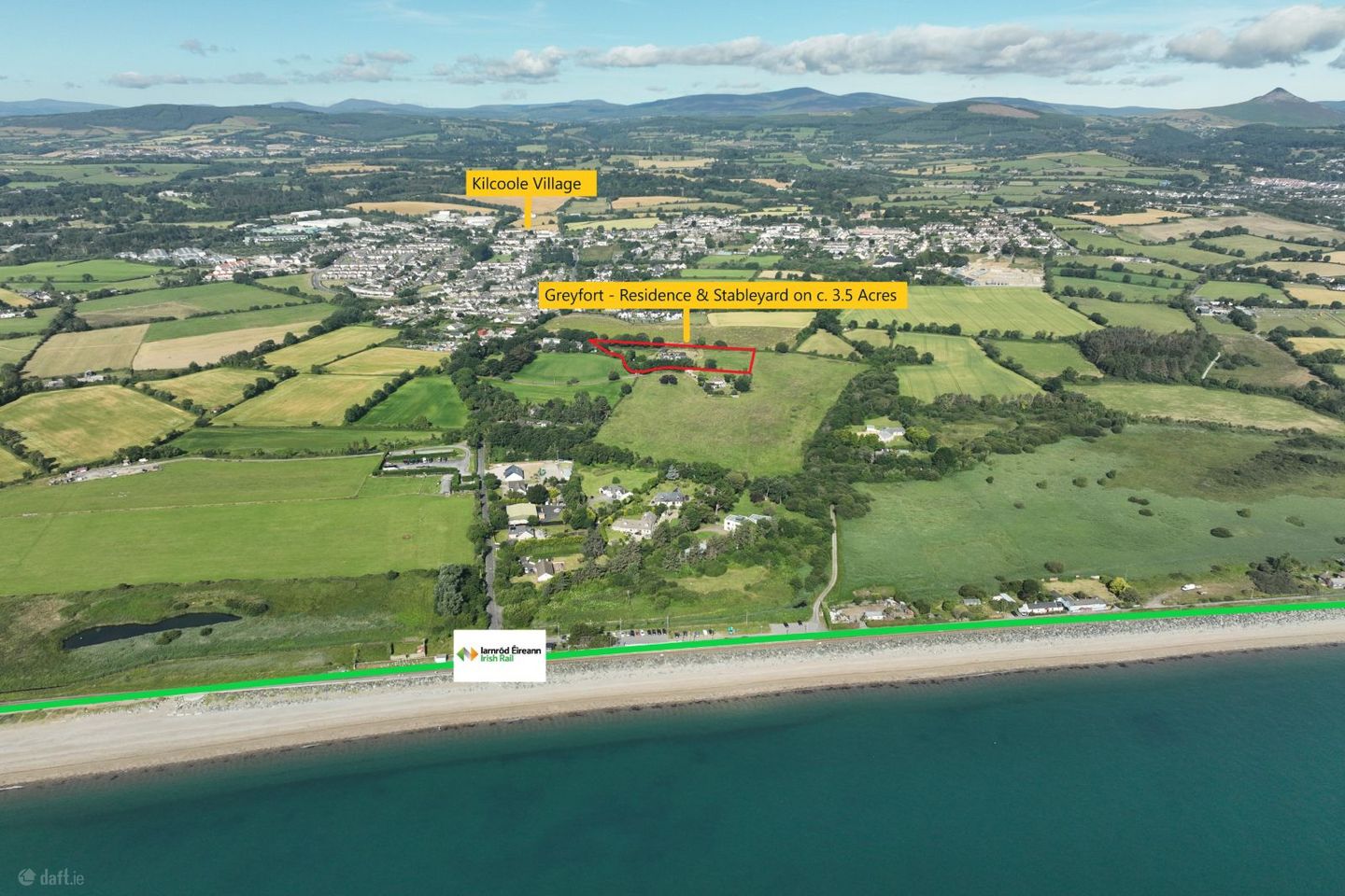 Greyfort, on c.3.5 Acres, Kilcoole, Co. Wicklow, A63HK81