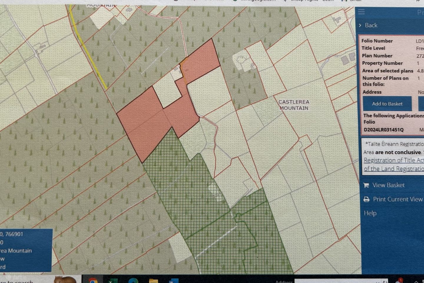 Castlerea Mountain, Moydow, Co. Longford