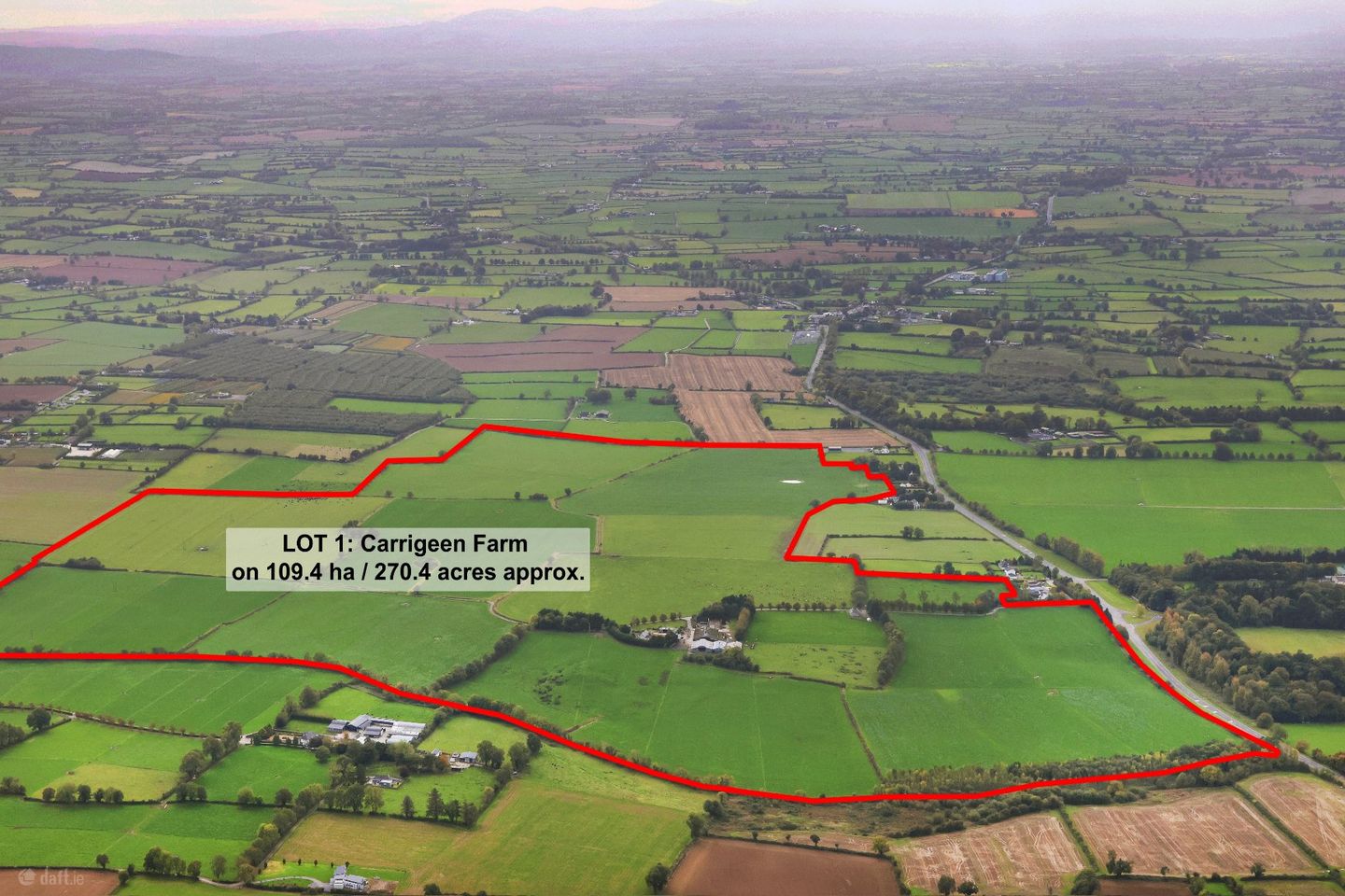 Lot 1 - Carrigeen Farm, Approx. 109.4 Ha (270.4 Acres), Cashel, Co. Tipperary, E25F886