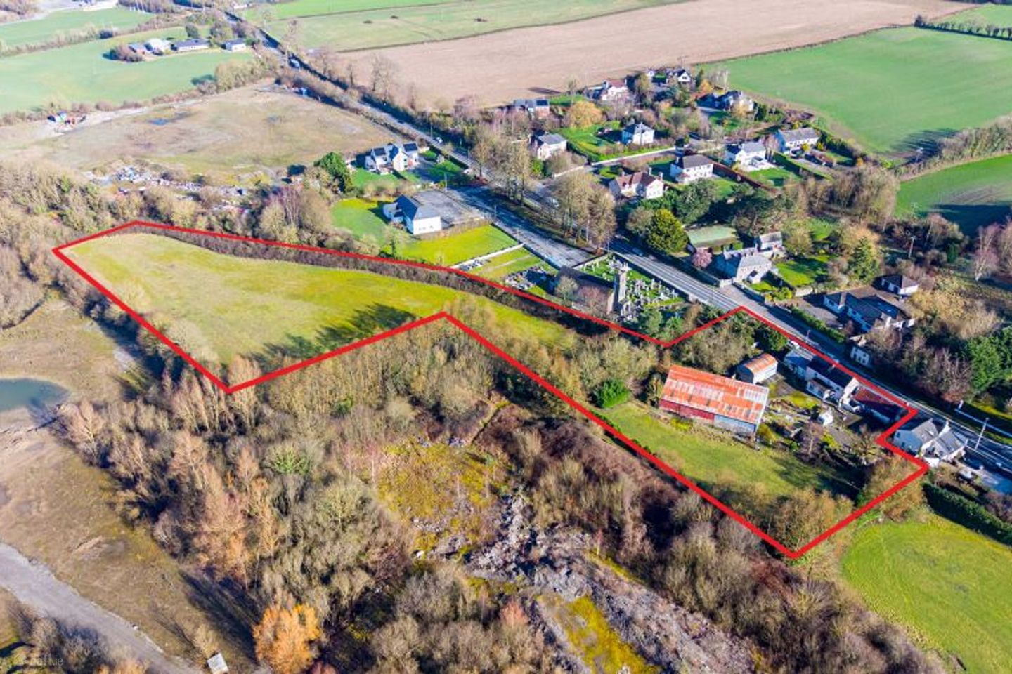 Development Opportunity Farmhouse on c. 1.62 Ha (4 ac), Dunmore, Co. Kilkenny, R95YY36