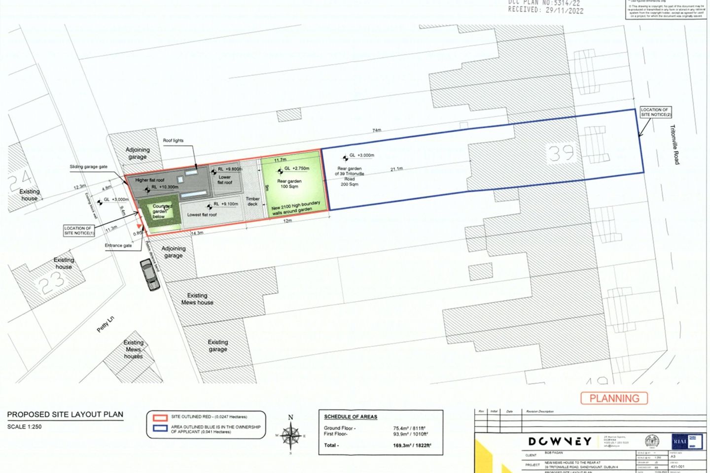 Site At Rear Of, 39 Tritonville Road, Co. Dublin