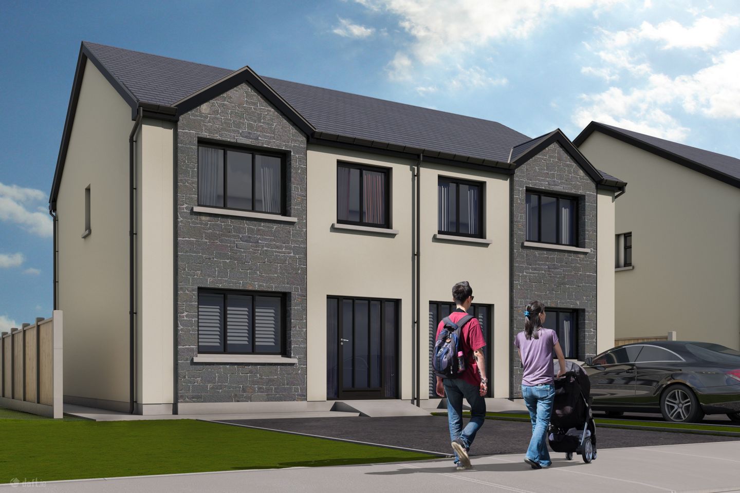 Semi-Detached House, Ard Rua Meadows, Claremorris, Co Mayo