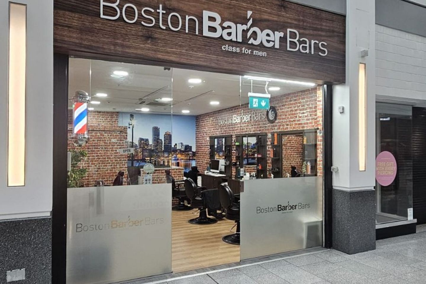 Boston Barber Bars, Unit 16 Central Mall, Ilac Centre, Dublin 1