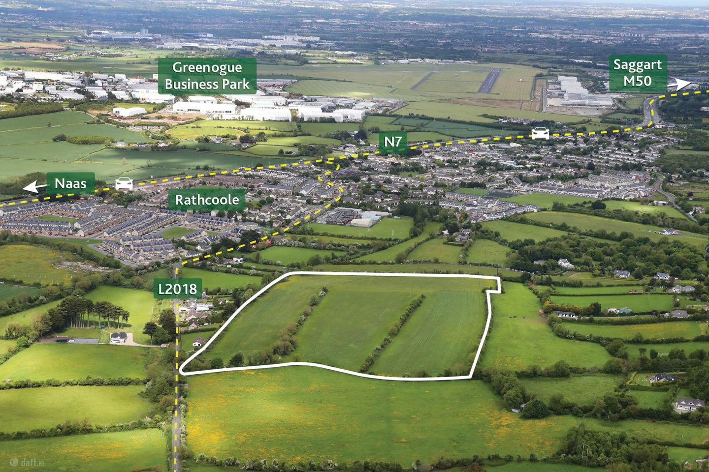 23.5 Acres Crockshane, Rathcoole, Co. Dublin