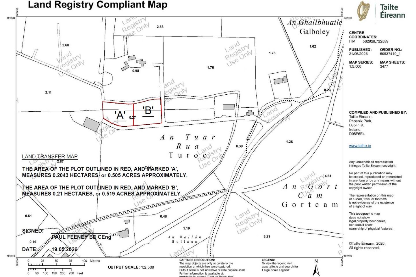 Site A, Turoe, Bullaun, Co. Galway