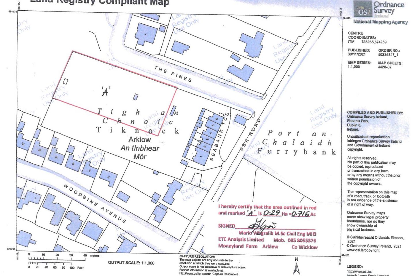 Rear of Sea Bank, Arklow, Co. Wicklow