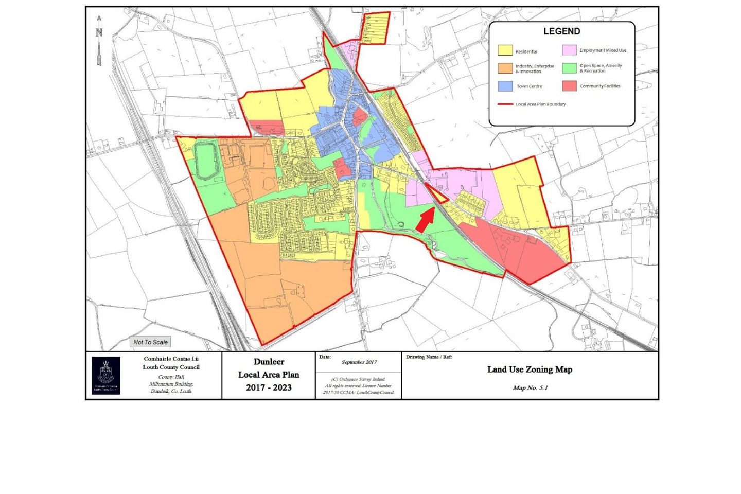 Development Site at Skibblemore, Dunleer, Co. Louth