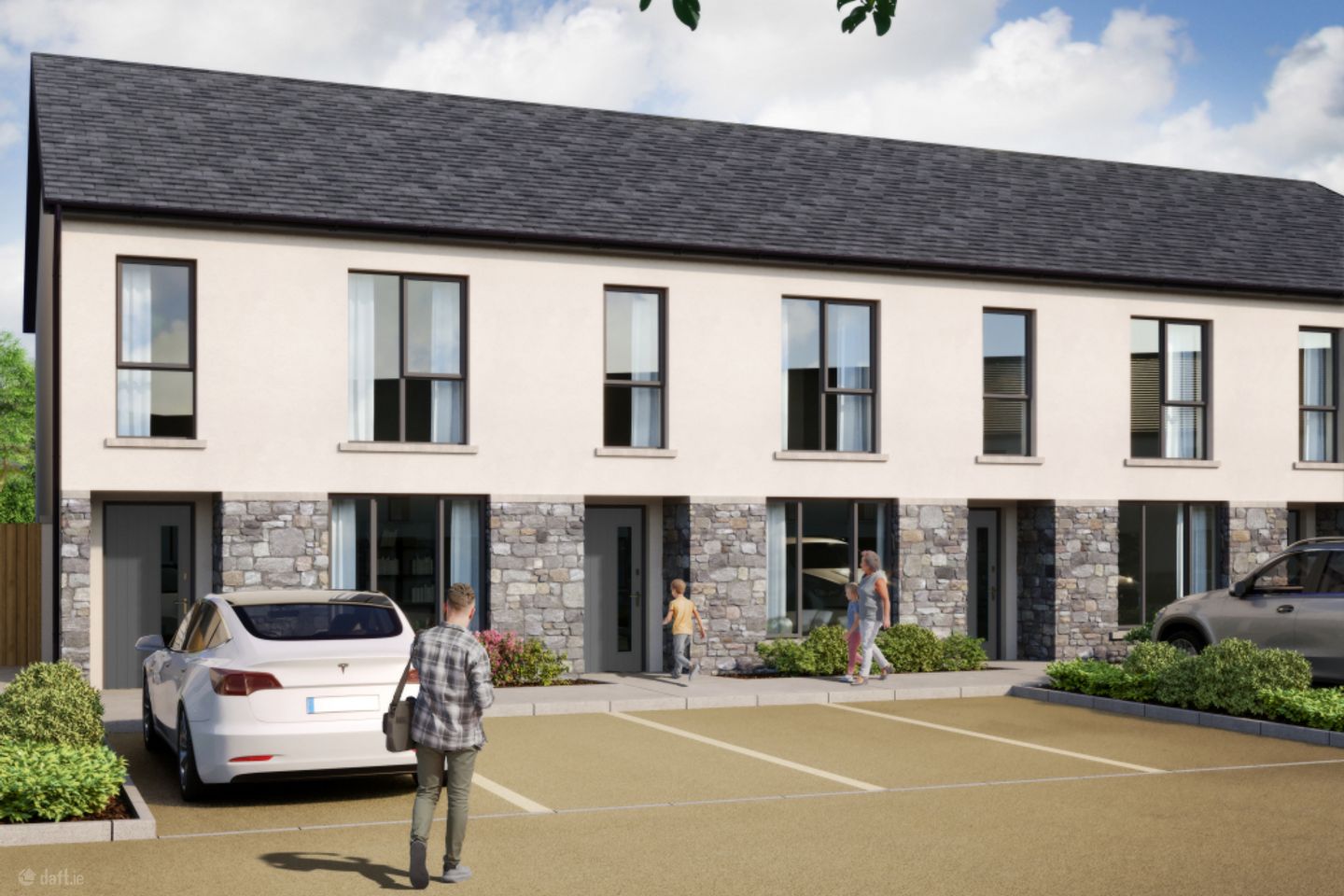 3 Bed Mid Terrace, Garran Choill Darach, Oranmore, Co. Galway