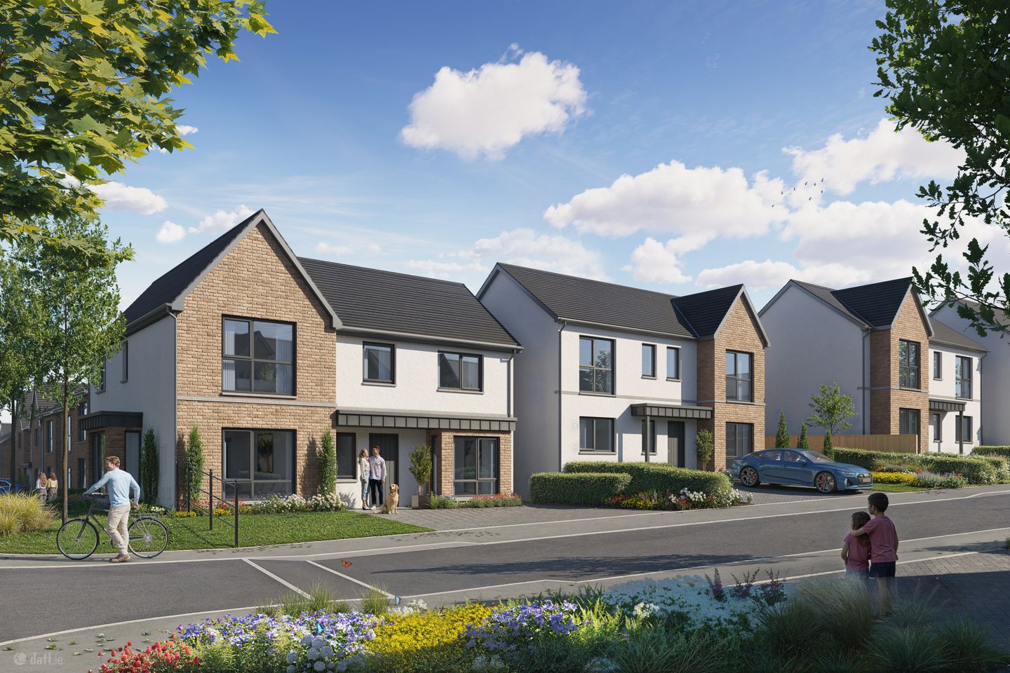 The Elm 4 Bedroom Semi Detached, Oakmount, Altidore Gardens, Newtownmountkennedy, Co. Wicklow