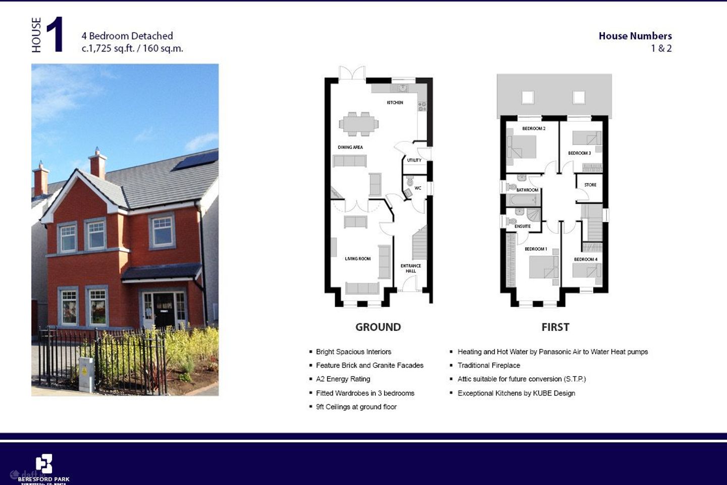 Type 1, Hora Homes, Moy Road, Summerhill, Co. Meath