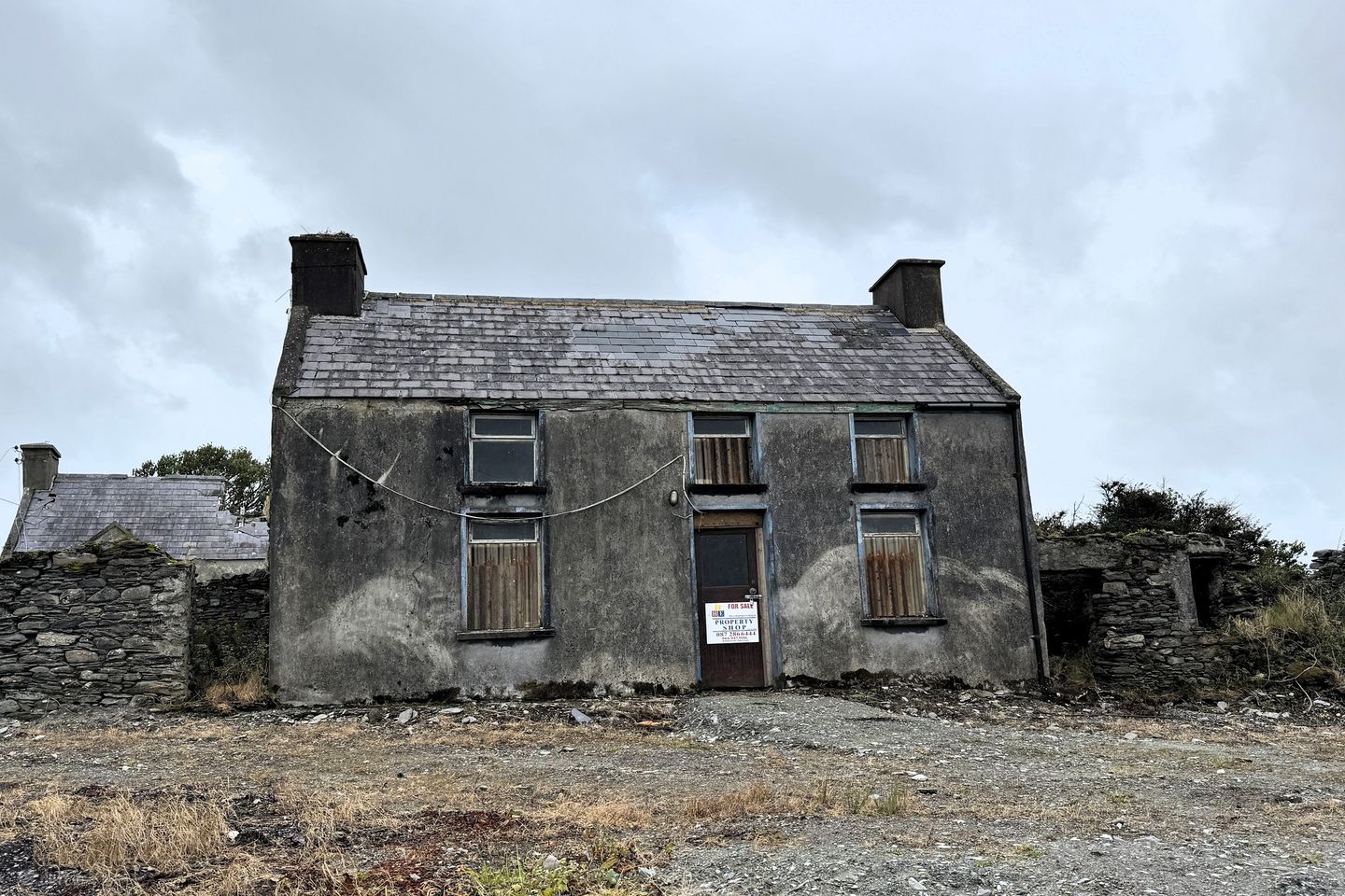 Ref 1202 - Old Farmhouse, Doory, Portmagee, Co. Kerry