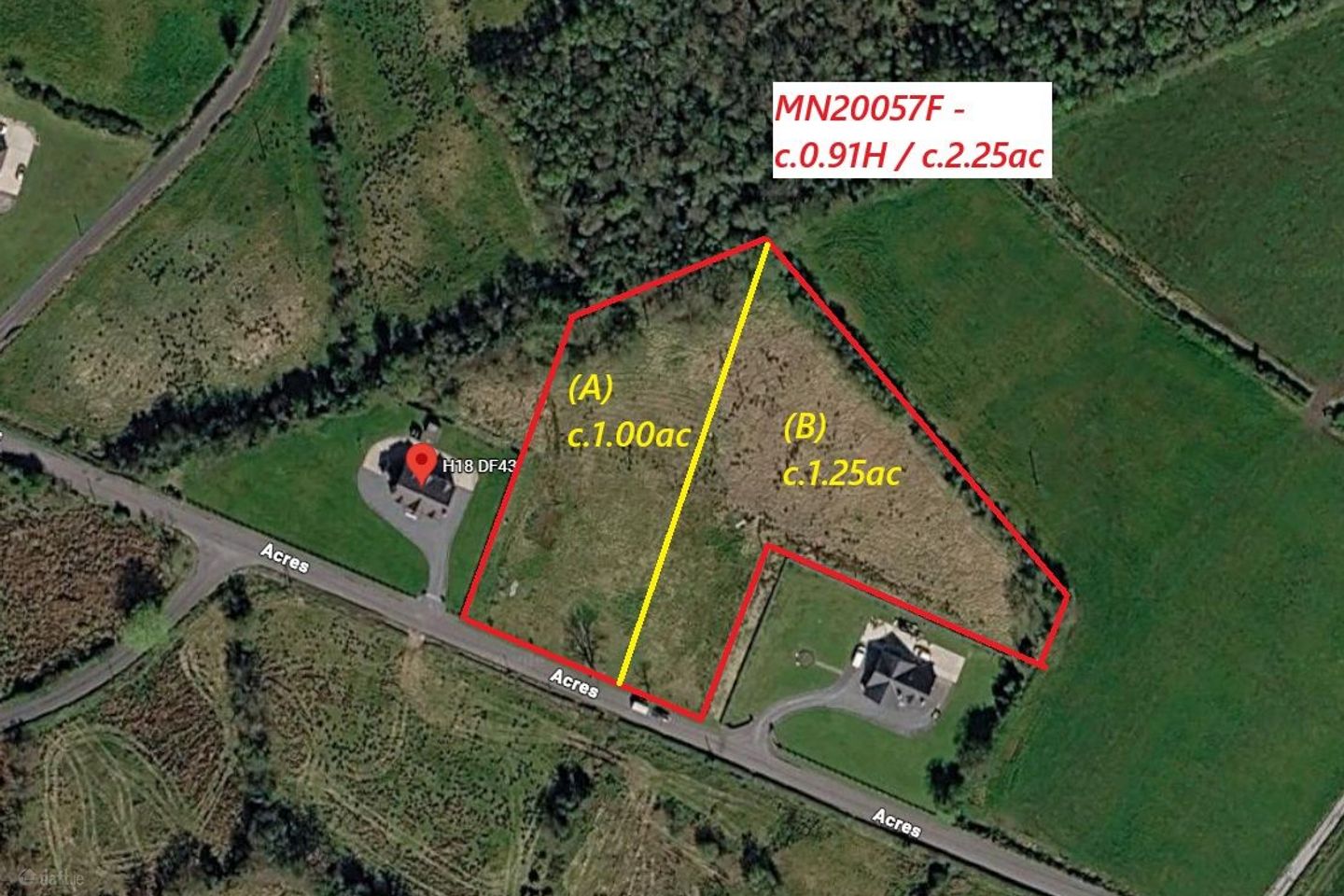Site with F.P.P, Acres, Knockatallon, Scotstown, Co. Monaghan