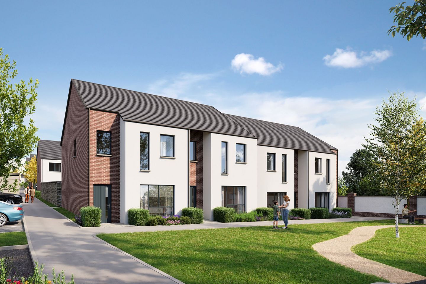 3 Bedroom Mid Terrace & End Terrace, Rosebay, Altidore Gardens, Newtownmountkennedy, Wicklow