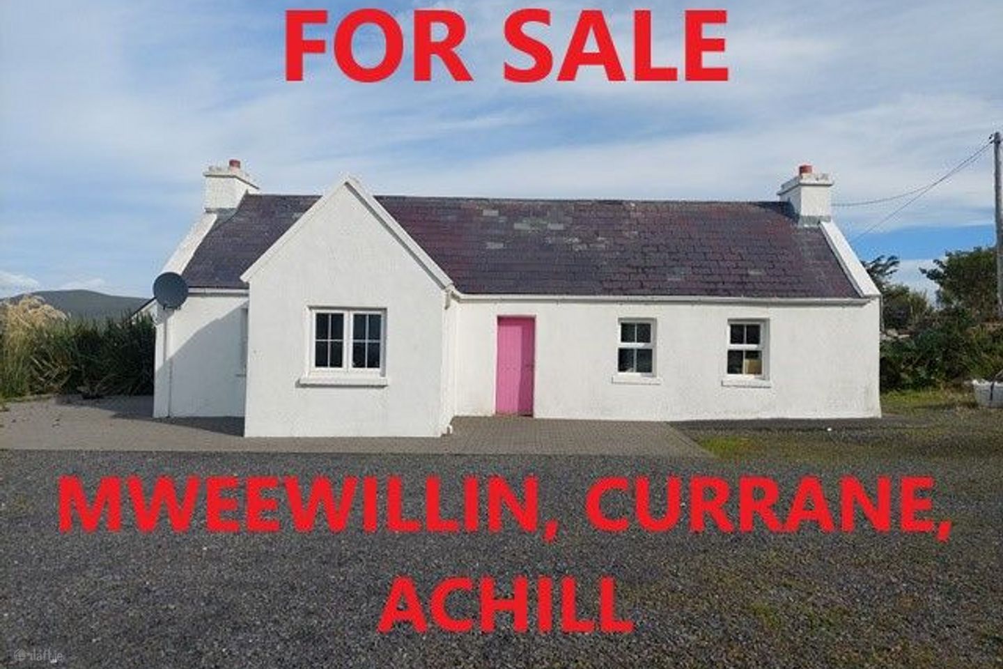 Mweewillin, Currane, Achill, Co. Mayo, F28K688