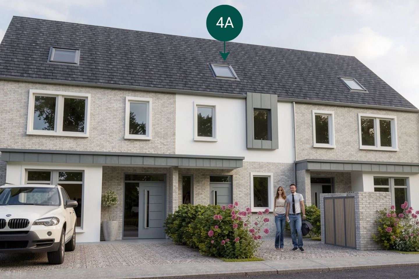 Type 4A - Two Bedroom Mid Terrace Townhouse, Ballybrack Manor, Douglas, Co. Cork
