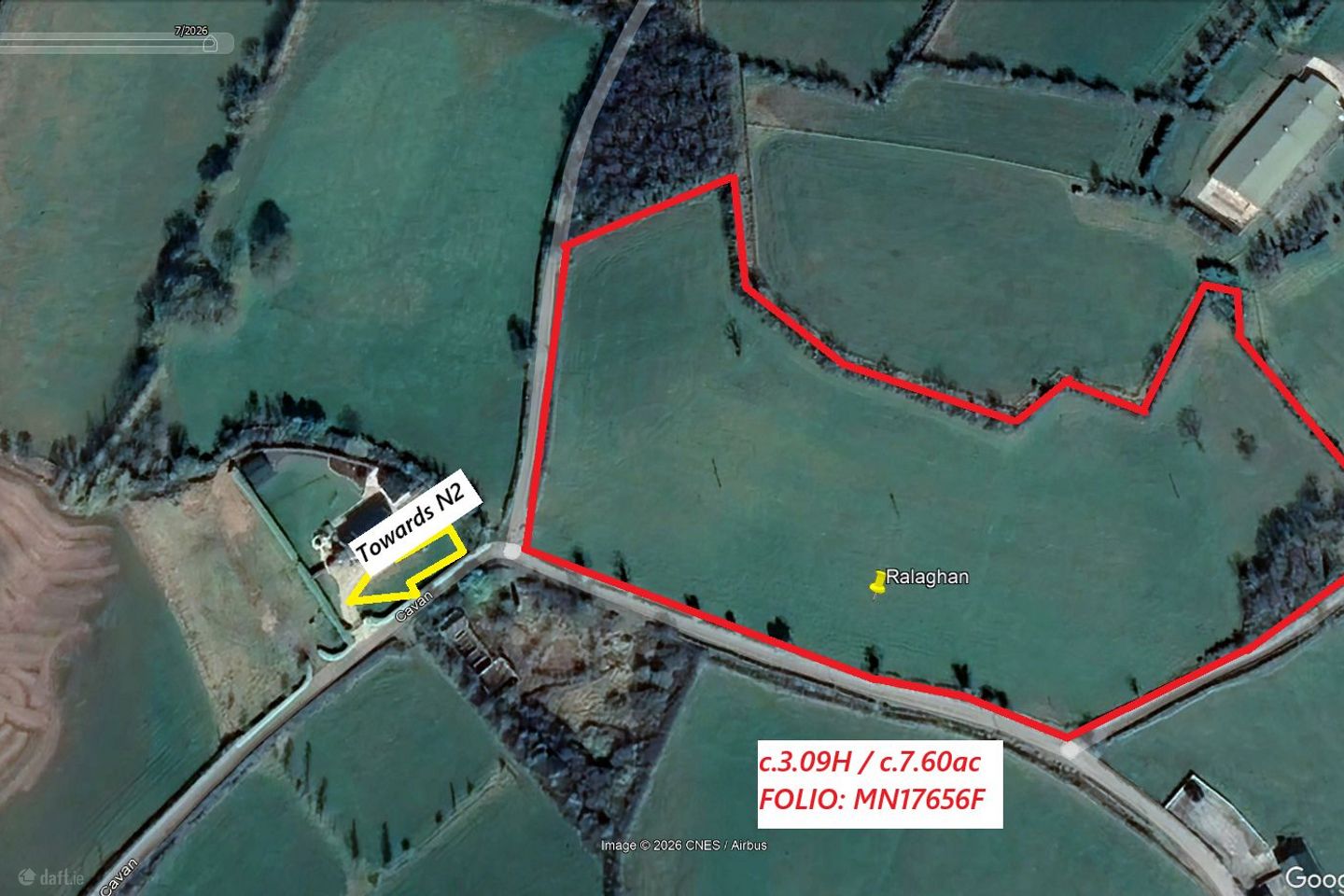 c.7.6ac Ralaghan, Emyvale, Co. Monaghan