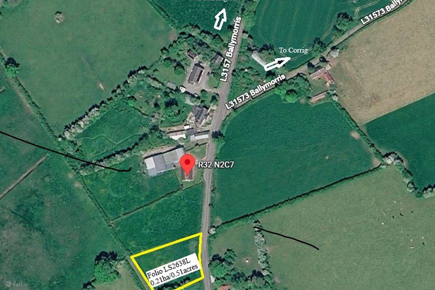 0.5 acre Deerpark, Portarlington, Co. Laois, R32N2C7