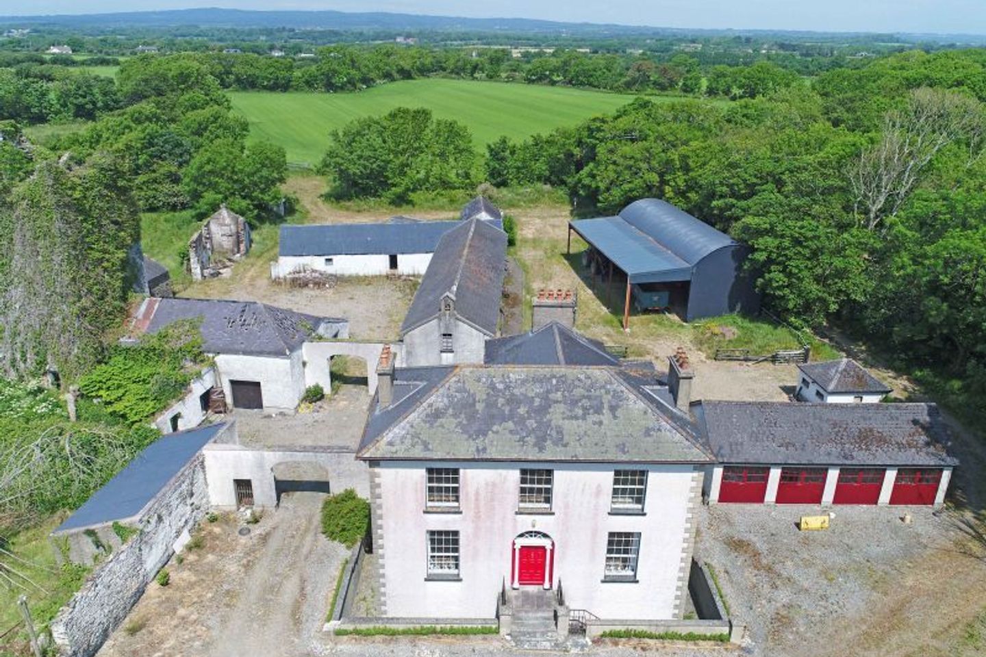 Ballycogley House & Castle on c. 77 Acres, Killinick, Co. Wexford, Y35T208