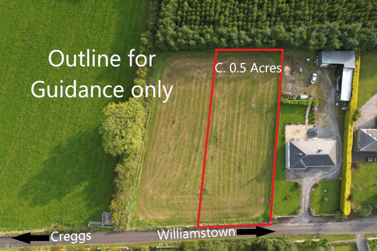 C. 0.5 Acre Site (S.P.P), Moat, Creggs, Co. Galway, Creggs, Co. Galway