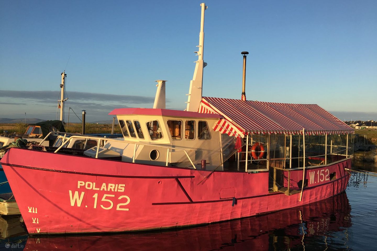 Mv Polaris The Pink Boat, The Long Walk, Galway, Galway City Centre, Co. Galway, H91WR8C