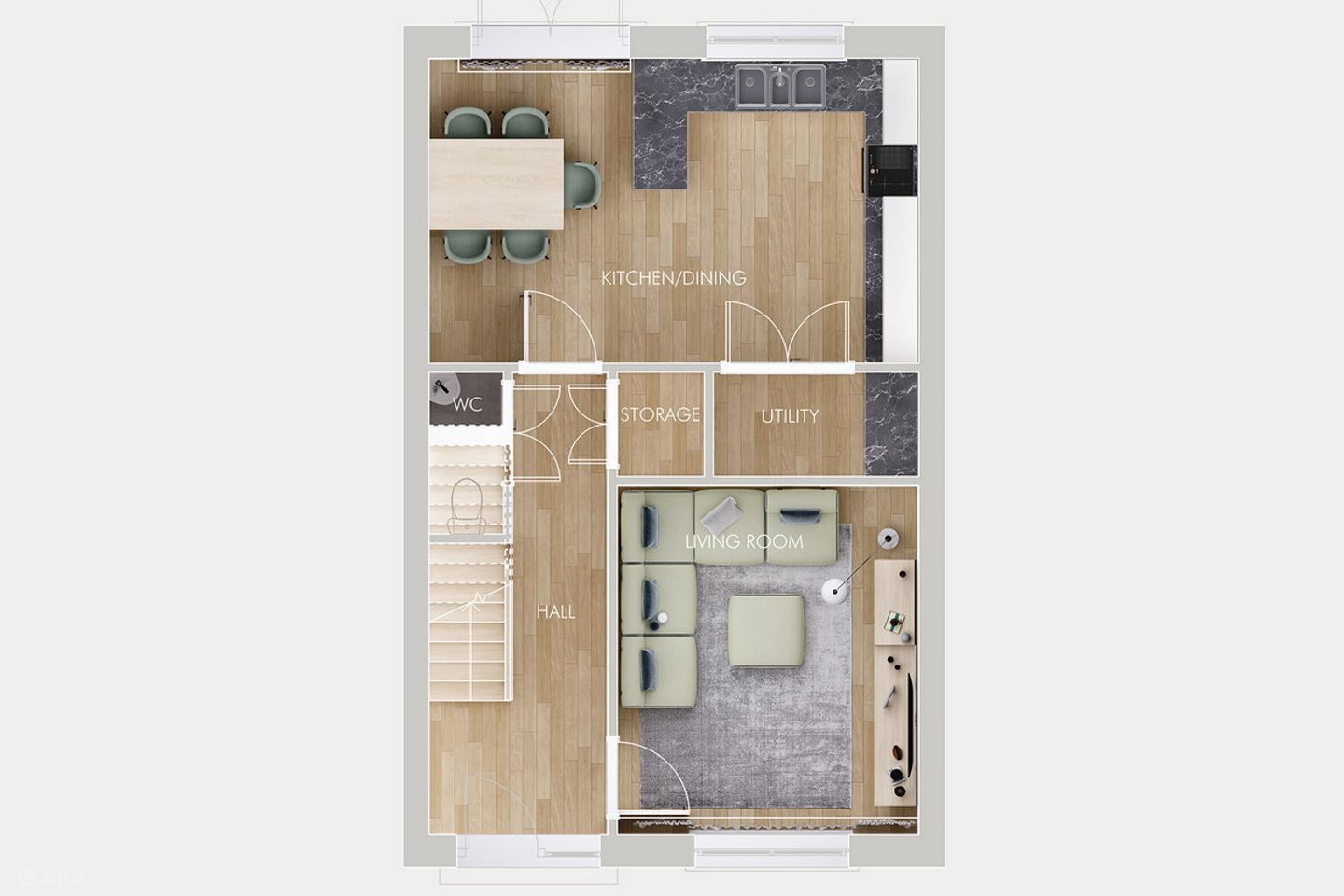 3 bed mid terrace, Cappamore Manor, Cappamore Manor, Cappamore, Co. Limerick