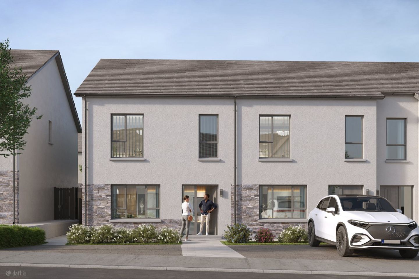 3 Bed Semi Detached House Type E, Bun An Chnoic, Moycullen, Co. Galway
