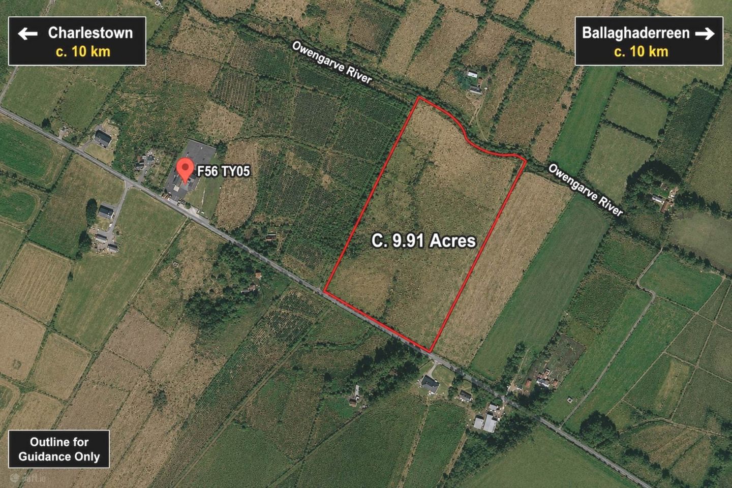 C. 9.91 Acres, Derrynabrock, Cloontia, Co. Mayo, F56TY05