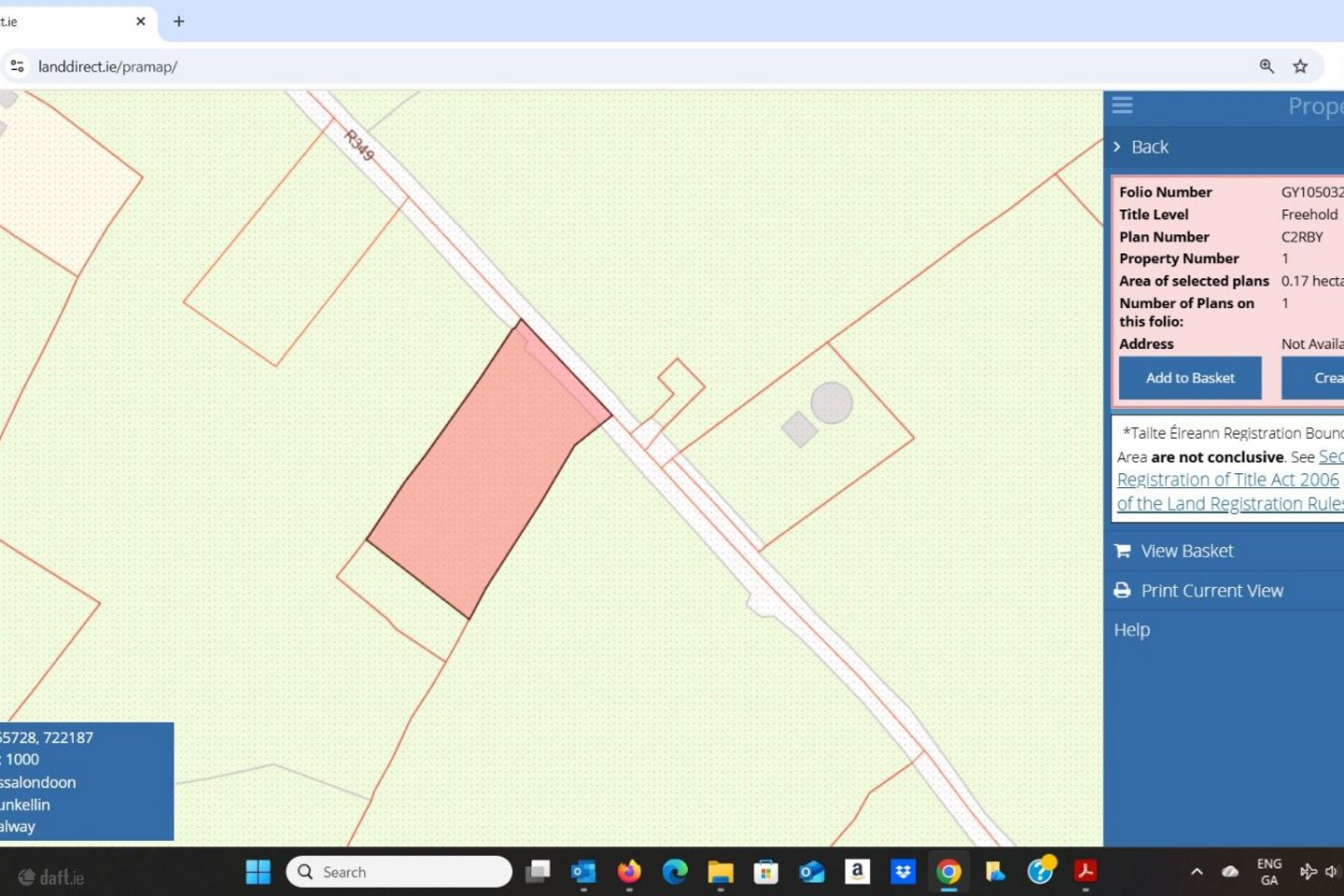 Lissalondoon, Craughwell, Co. Galway