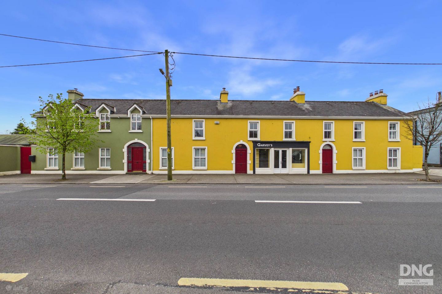 Three No. Residences & Retail Unit On C. 1.85 Acre, Creggs Road, Glenamaddy, Co. Galway, F45D766