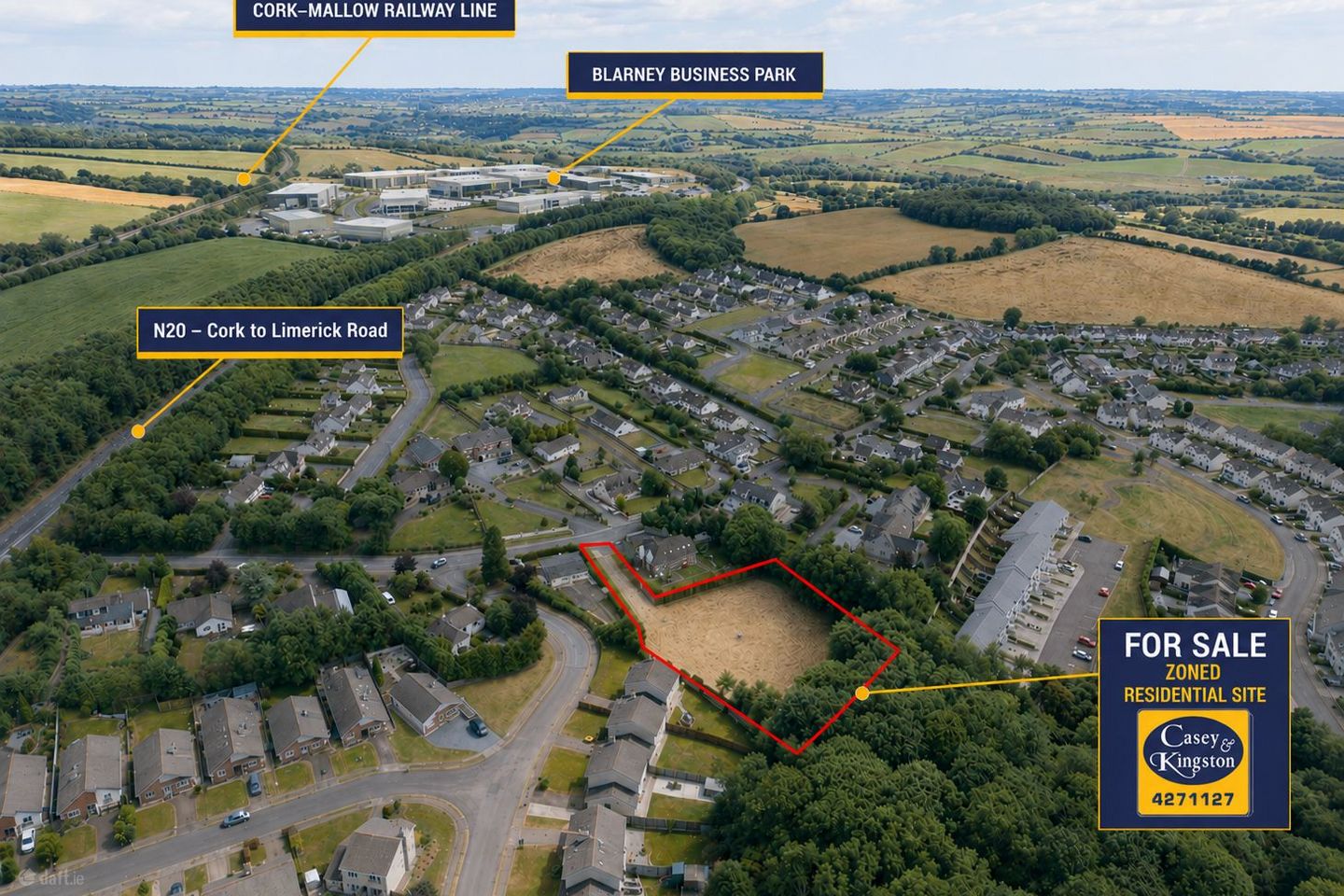 Site on Station Road, Blarney, Co. Cork