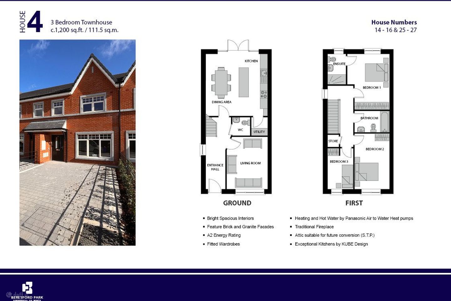 Type 4, Hora Homes, Moy Road, Summerhill, Co. Meath