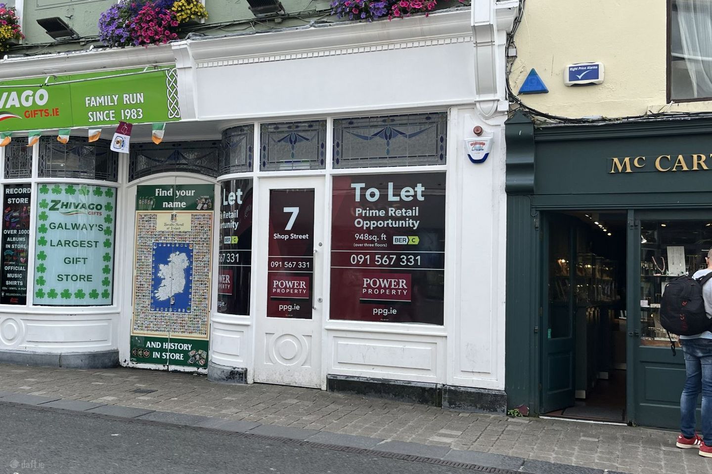 7 Shop Street, Galway, Galway City Centre, Co. Galway